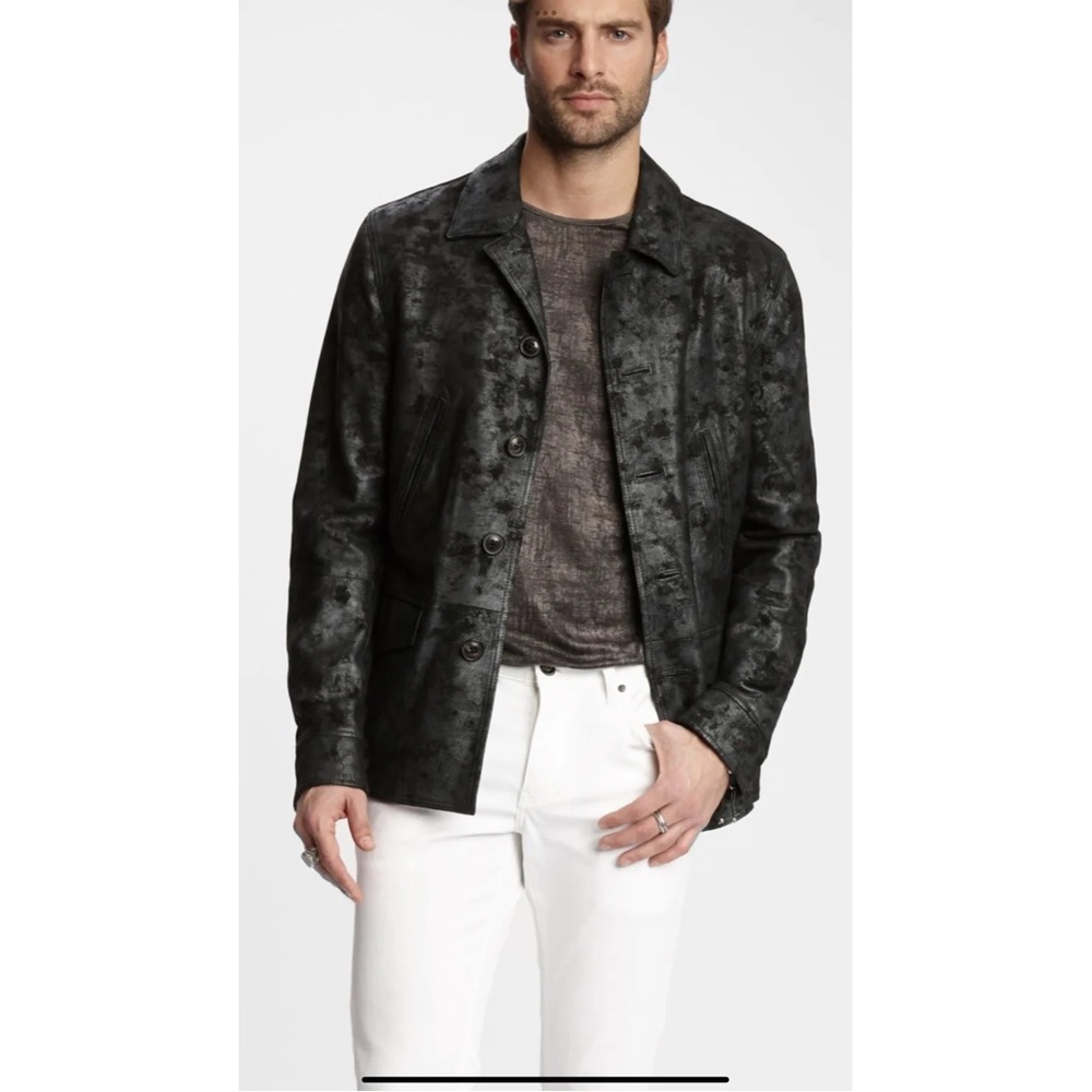 John Varvatos collection Limited Edition suede jacket